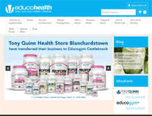 Tablet Screenshot of educohealth.com